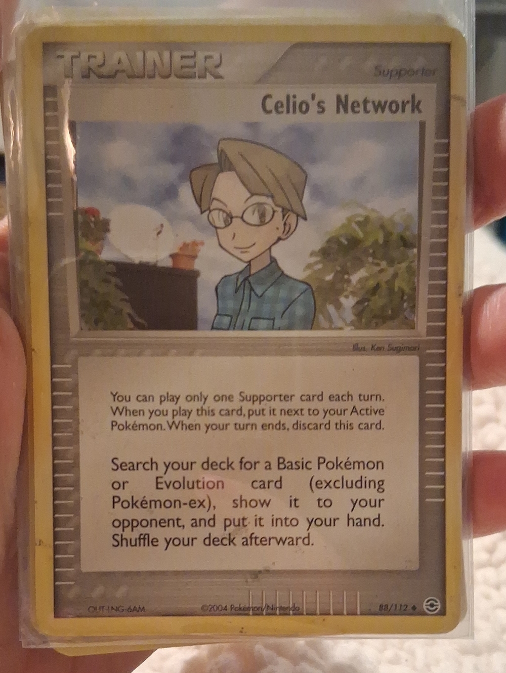 Trainer Card - Celio's Network (Yellow Sleeve)